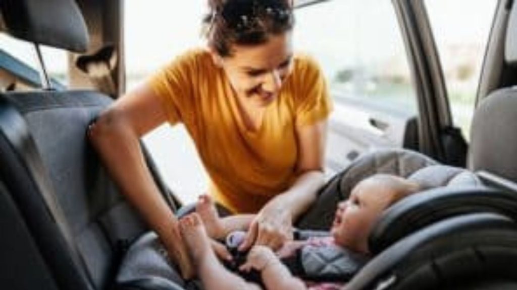 Taxi with baby seat