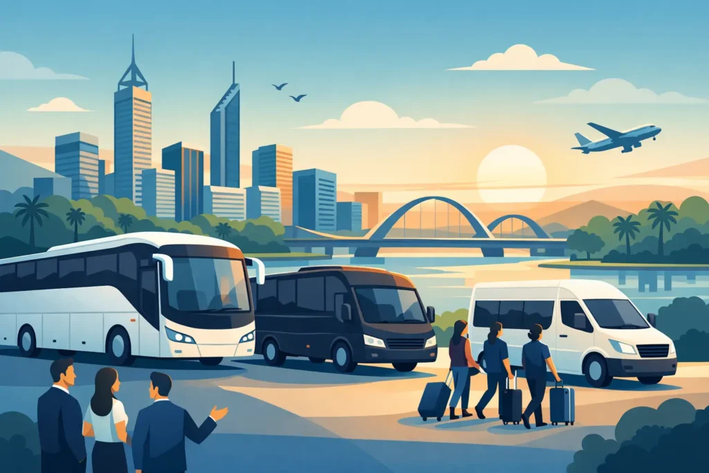 Group Event Transport Guide for Perth